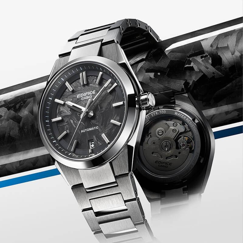 Casio Edifice EFK-100YCD-1AJF Automatic Mechanical Sapphire Men Watch New