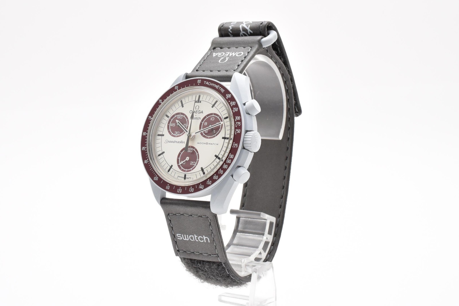 [MINT/BOX] OMEGA x Swatch MoonSwatch Mission to Pluto Gray Bioceramic Case JAPAN