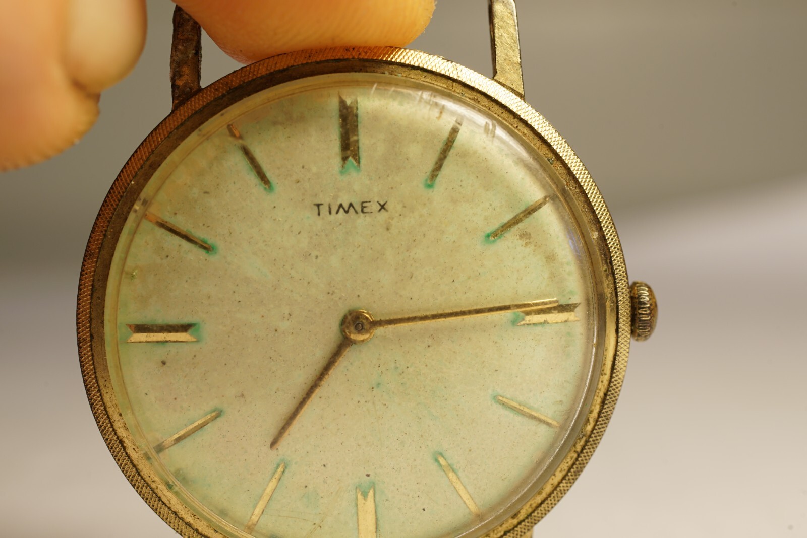 Timex “Wafer Thin” Windup Non-Working No Band
