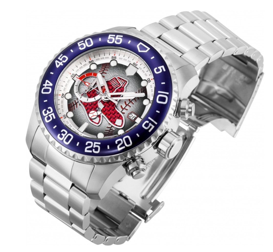 Invicta MLB Boston Red Sox Men’s 50mm Pro Diver Chronograph Watch 42683