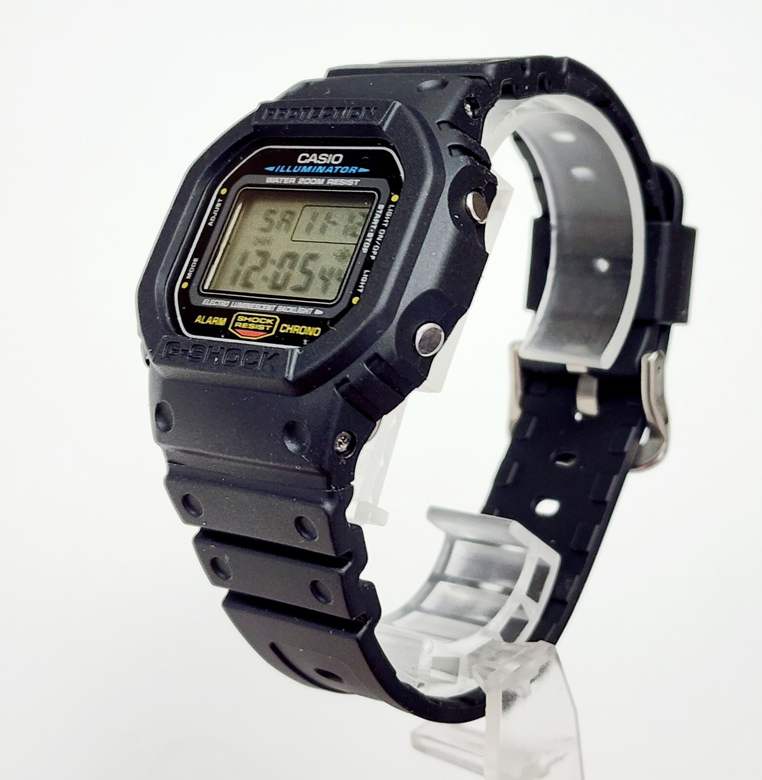 Men’s Vintage 90’s DIGITAL CASIO “G-Shock” (1545) DW-5600E. Alarm. Chronograph