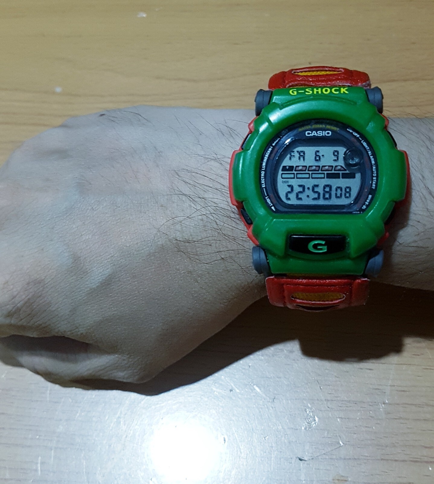 Vintage G-Shock DW-002BM Reggae Jamaica Rasta Bob-Marley Japan Limited