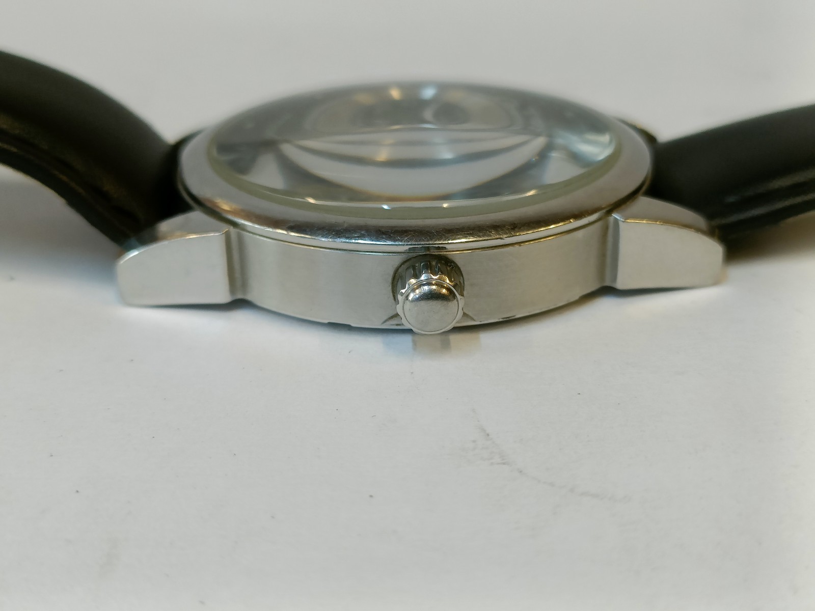 CUBE DUAL TIME QUARTZ BLACK DIAL CB10315 MEN’S WORKING CONDITION