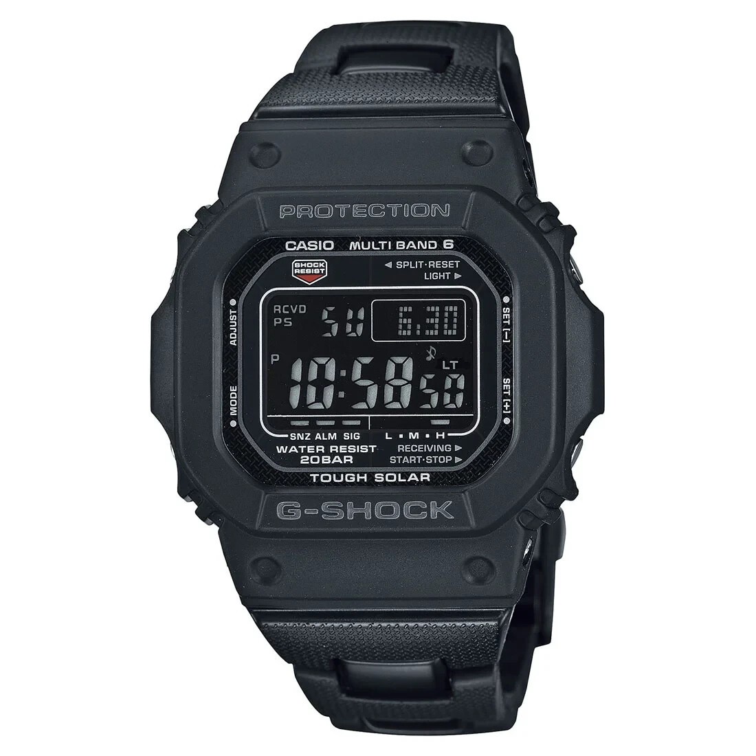 CASIO G-SHOCK GW-M5610UBC-1JF Black Solar Radio Digital Men from Japan🔥