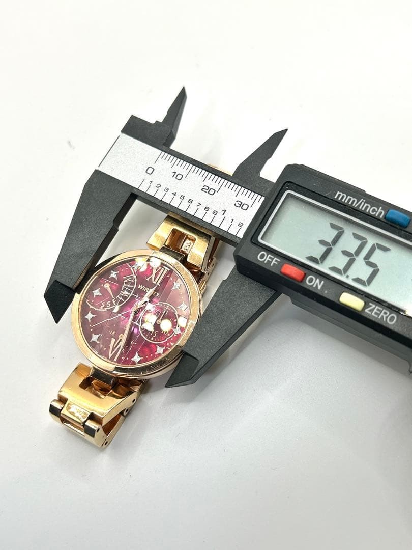 SEIKO WIRED 5Y66-0AM0 Women’s Quartz Watch Used