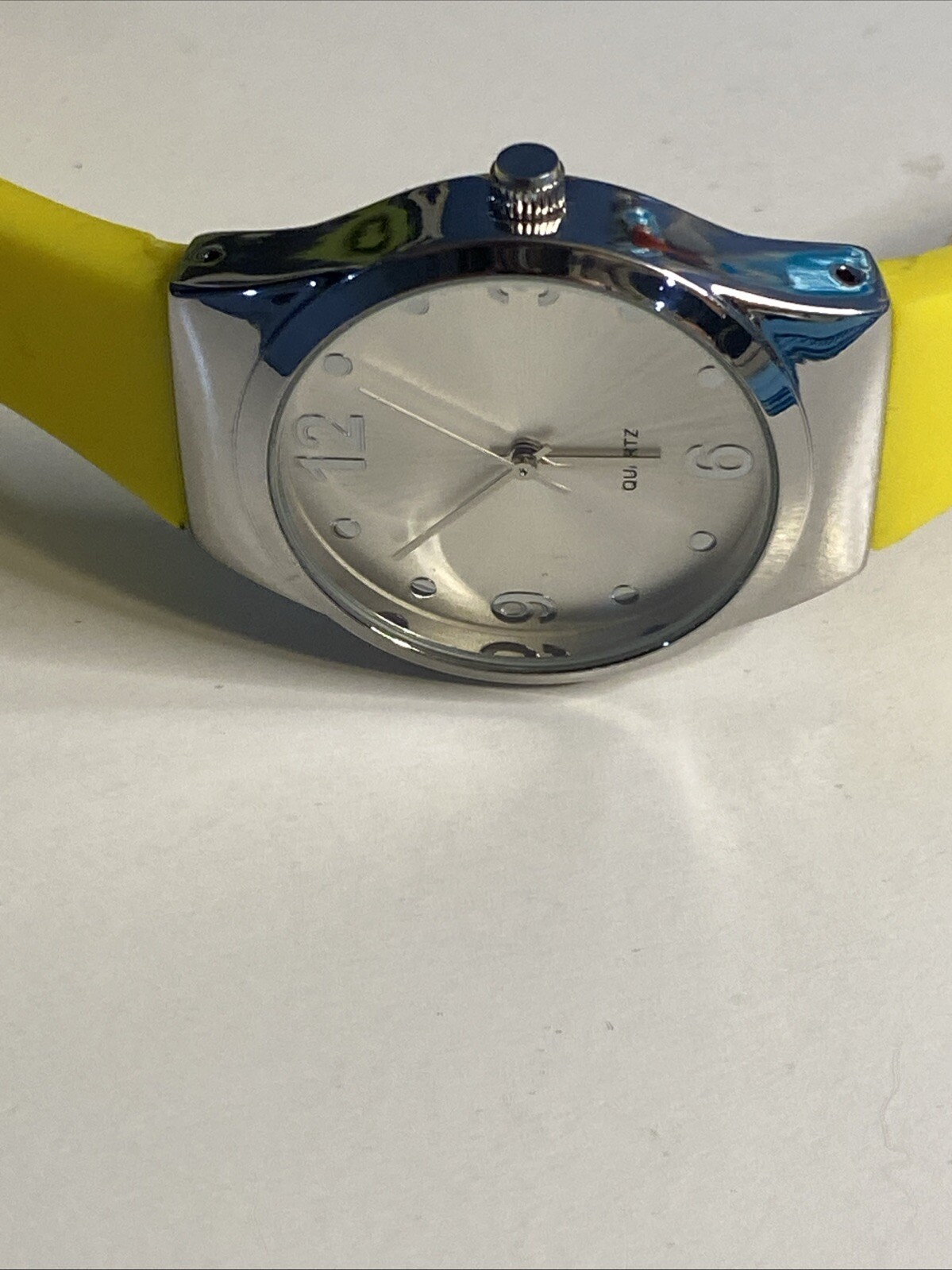 Cute And Fun Yellow Quartz Watch Second Hand. New Battery