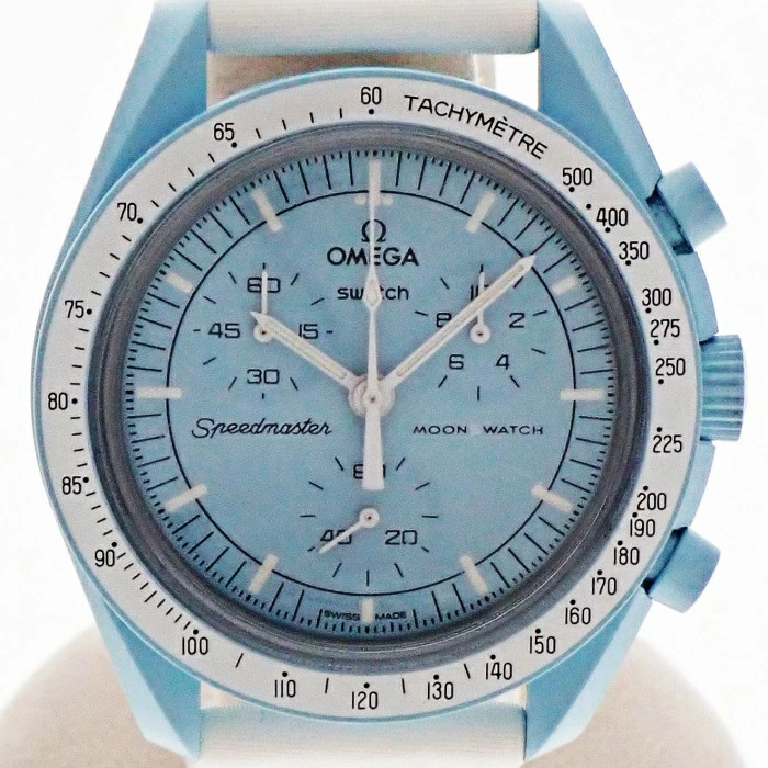 Omega Speedmaster Mission to Uranus Quartz Watch Resin Band SO33L100 #S528052