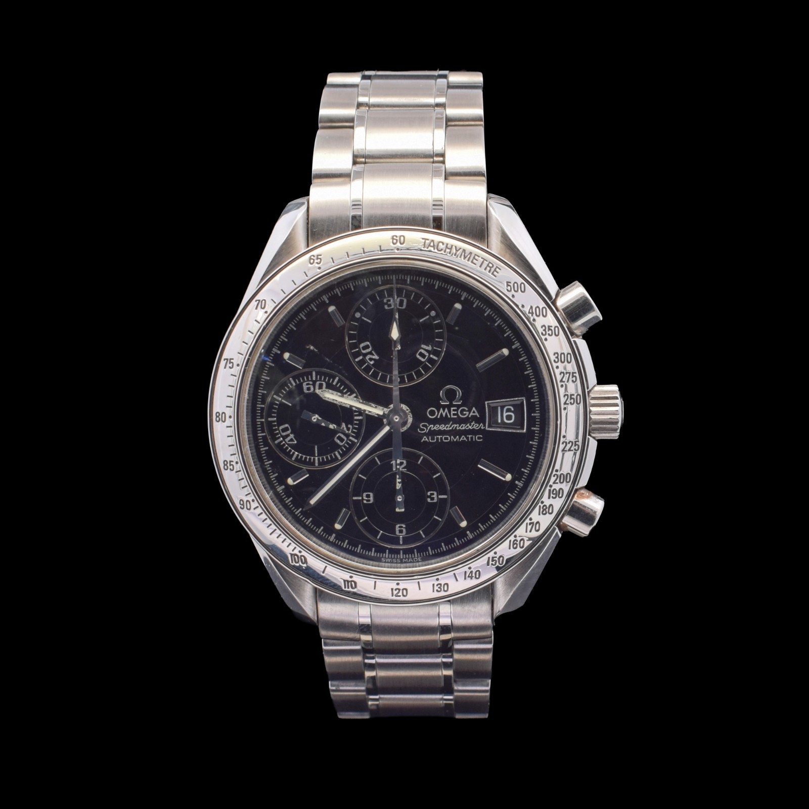 Omega Speedmaster Date | 39mm Black Dial | Automatic Chronograph | Ref. 3513.50
