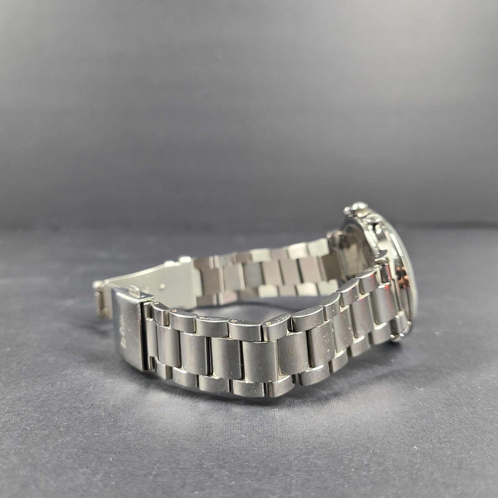 Lee Cooper Men’s Multifunction Blue Dial Silver Bracelet Watch LC06295.390