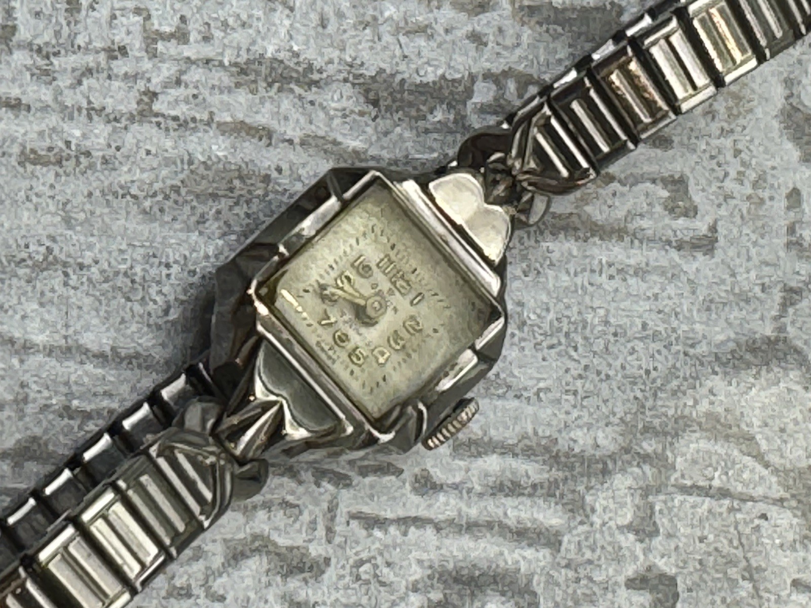 VTG Orvin 17 Jewels Ladies Mechanical Watch 10k Gold Filled Watch-works