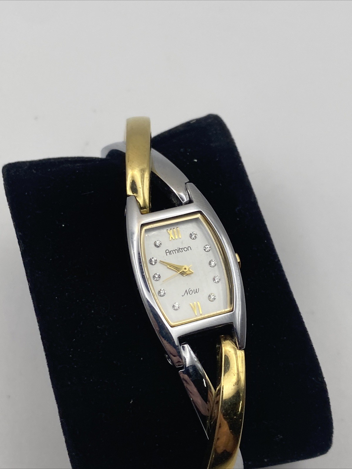 Armitron Now Two Tone Women’s Watch 75/3865TT New Battery 6.5”