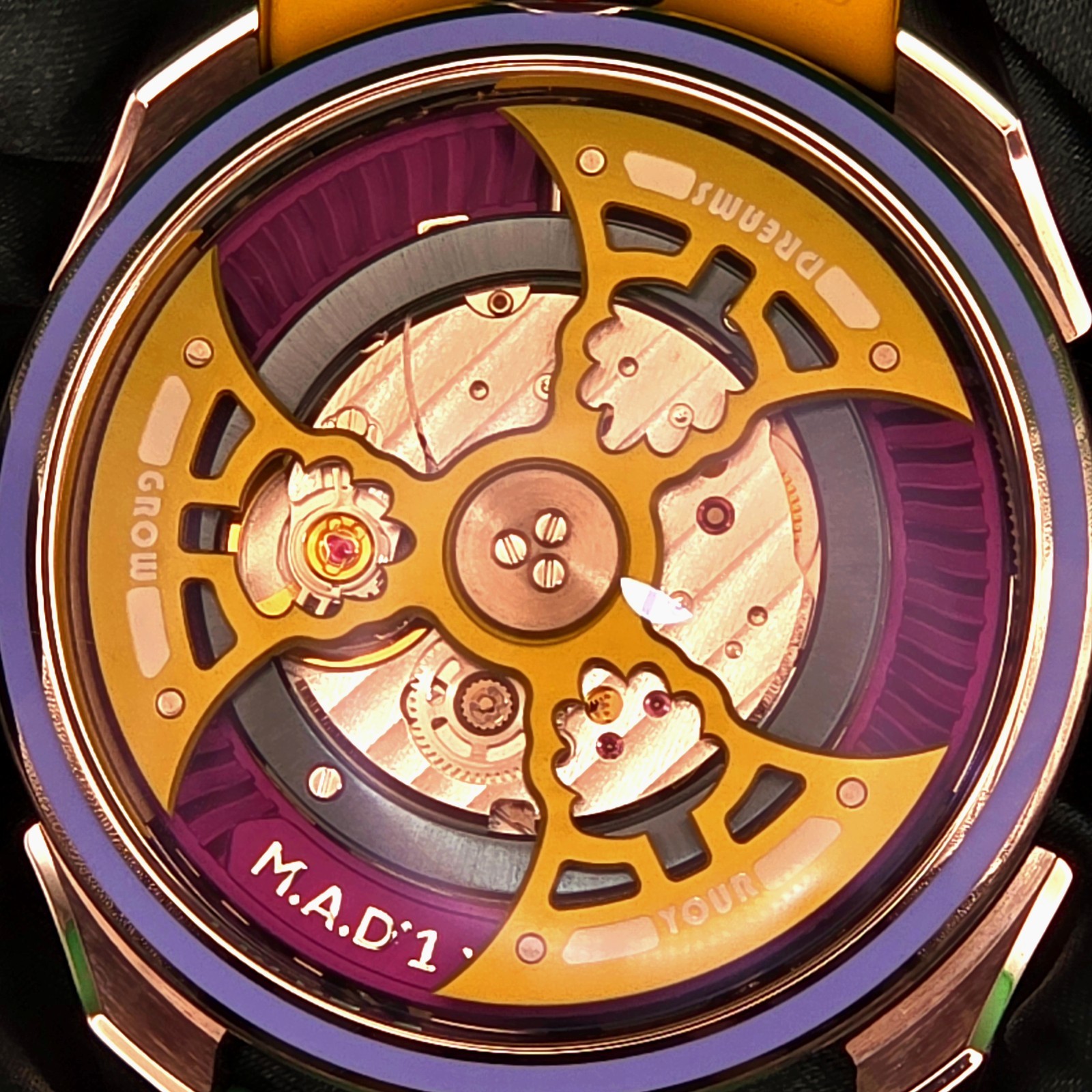 2026MB&F(M.A.D.1S)Yinka Ilori “Grow Your Dreams Slowly, Sun” 42MM Skeleton Dial