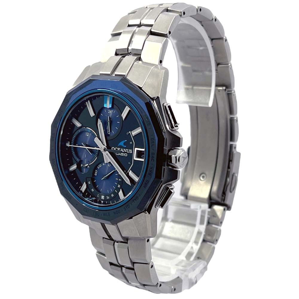 CASIO Oceanus Manta OCW-S6000-1AJF Black Men’s Used Watch #51020
