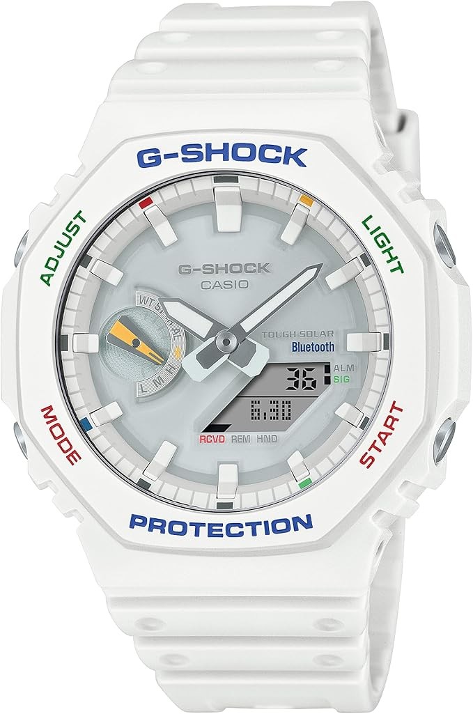 CASIO G-Shock GA-B2100FC-7AJF Tough Solar Bluetooth White Multi Color Brand New