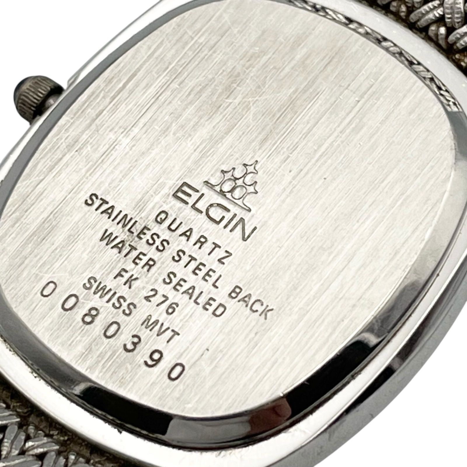 Elgin Ladies Silver Dress Watch FK276 Working Battery Replacement