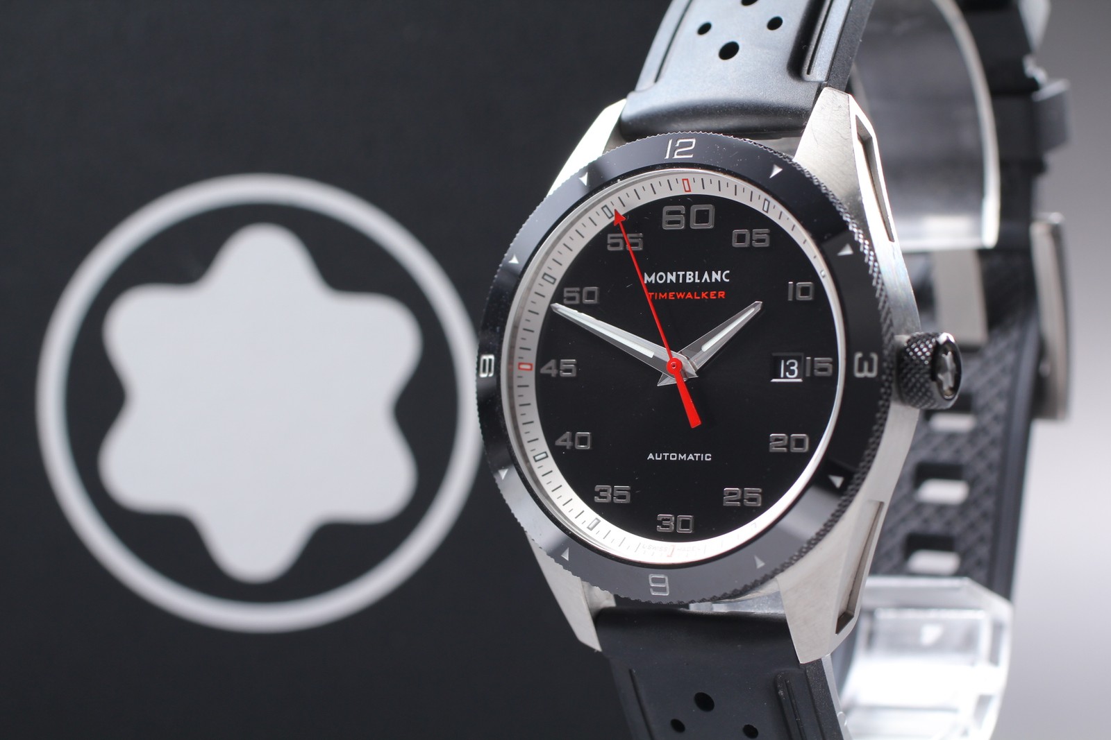 [Near MINT in Box] MONTBLANC TimeWalker 7426 Men’s Automatic Watch From JAPAN