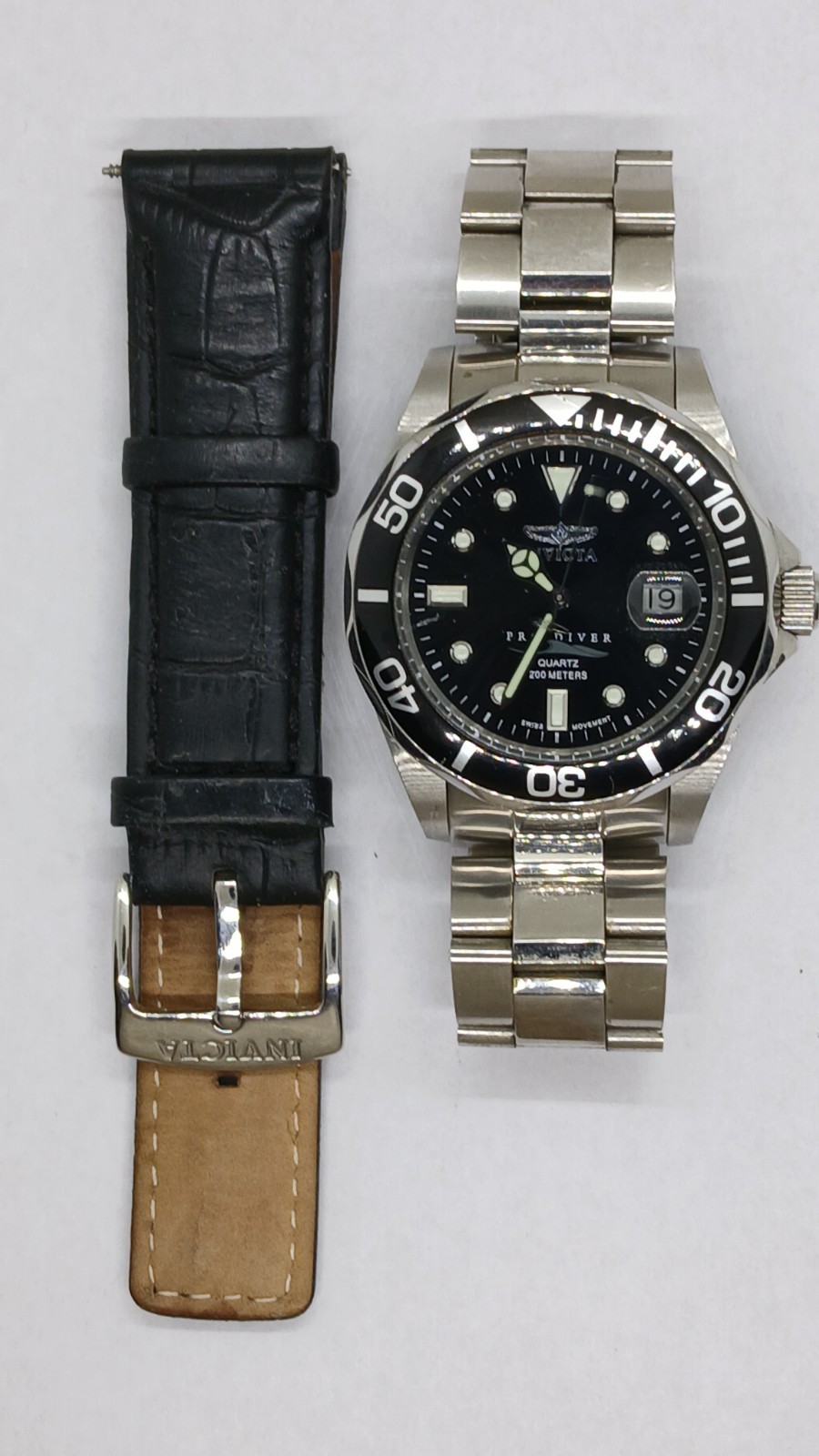 Invicta, Vntg, Pro Diver, 43 mm, Swiss Qtz, 5017, Men, Read More Below!