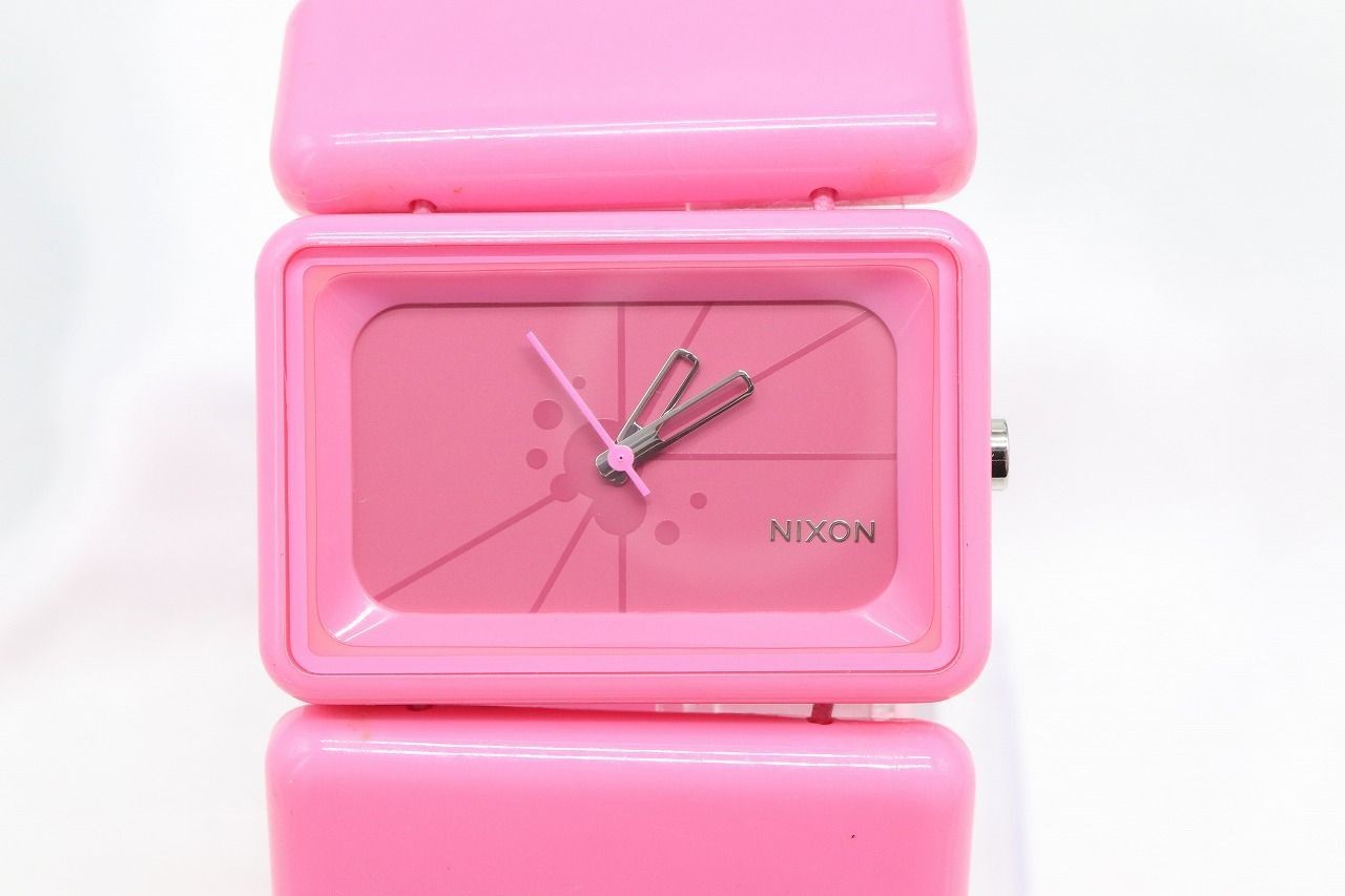 NIXON THE VEGA Wristwatch Bracelet Watch 29x43mm 16cm Rubber Ready Now