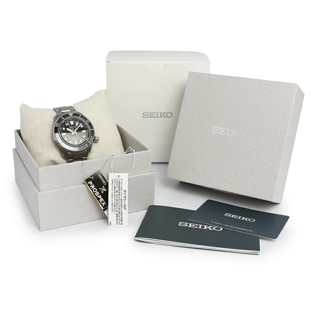Used SEIKO SBEJ011 6R54-00D0 Prospex diver scuba divers 1968 heritage GMT 1