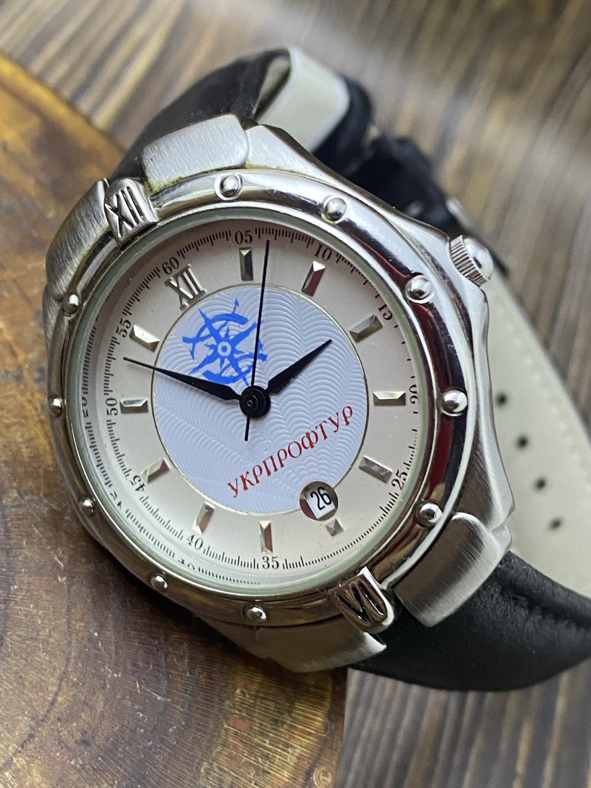 Men’s Wrist Watch Rekord Quarz Record Standard Classic Watch #9134