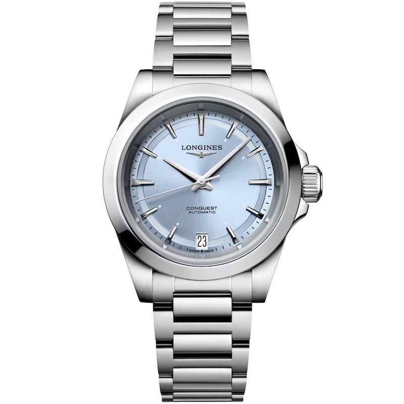New Longines Conquest Blue 34mm Automatic Women’s Watch L34304926