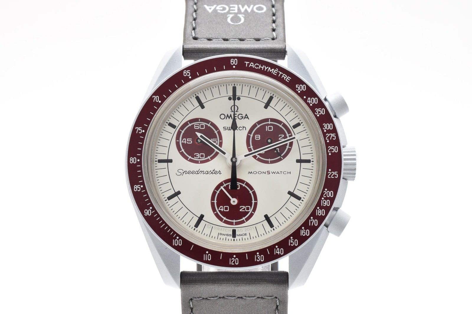 [MINT/BOX] OMEGA x Swatch MoonSwatch Mission to Pluto Gray Bioceramic Case JAPAN