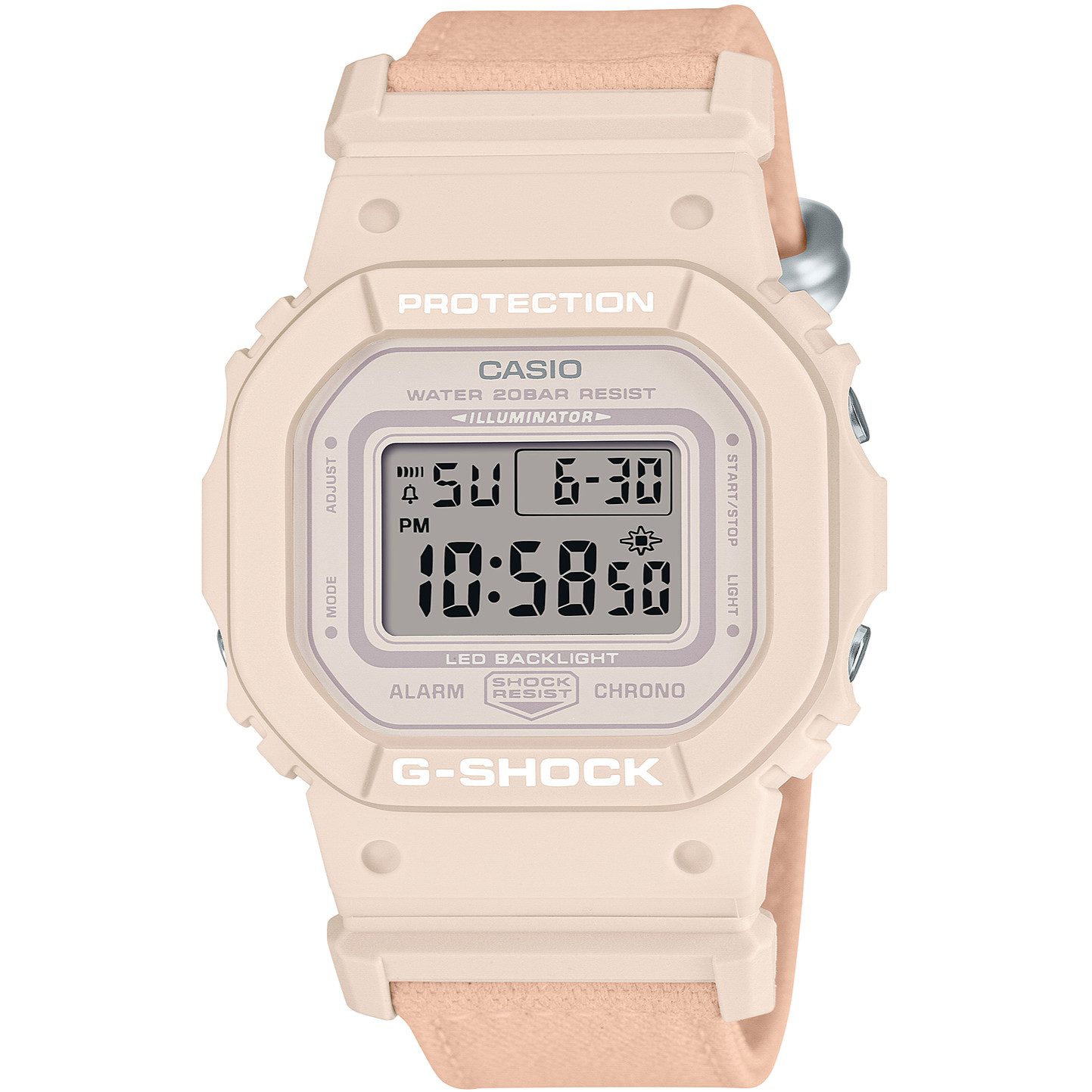 CASIO G-SHOCK GMD-S5600CT-4JF FOOD TEXTILE TRUECOTTON Digital Watch Pink 40.5mm