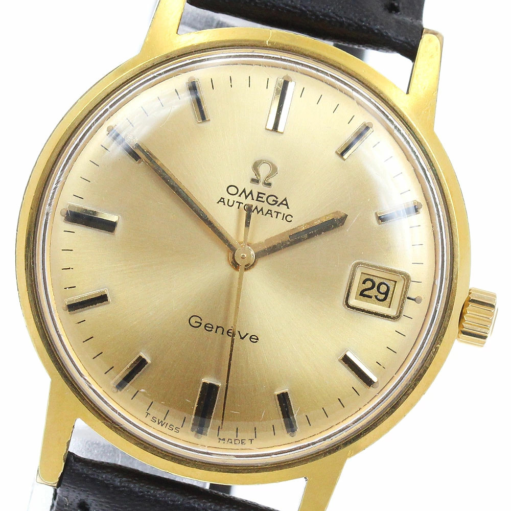 Omega 166.070 Geneva Date Cal.565 Automatic Men’s Watch Used