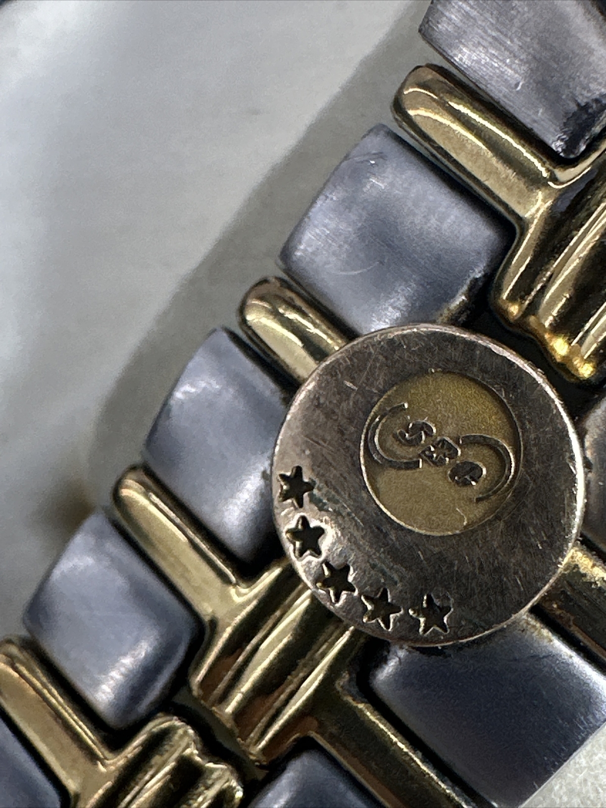 Bulova Service Award Watch SBC gold charm Metal Band
