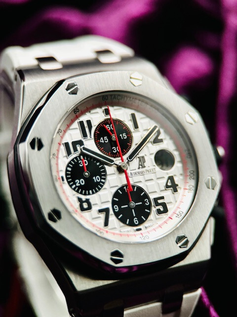 Audemars Piguet Royal Oak Offshore Panda 42mm Box & Papers 26170ST.OO.D101CR.02