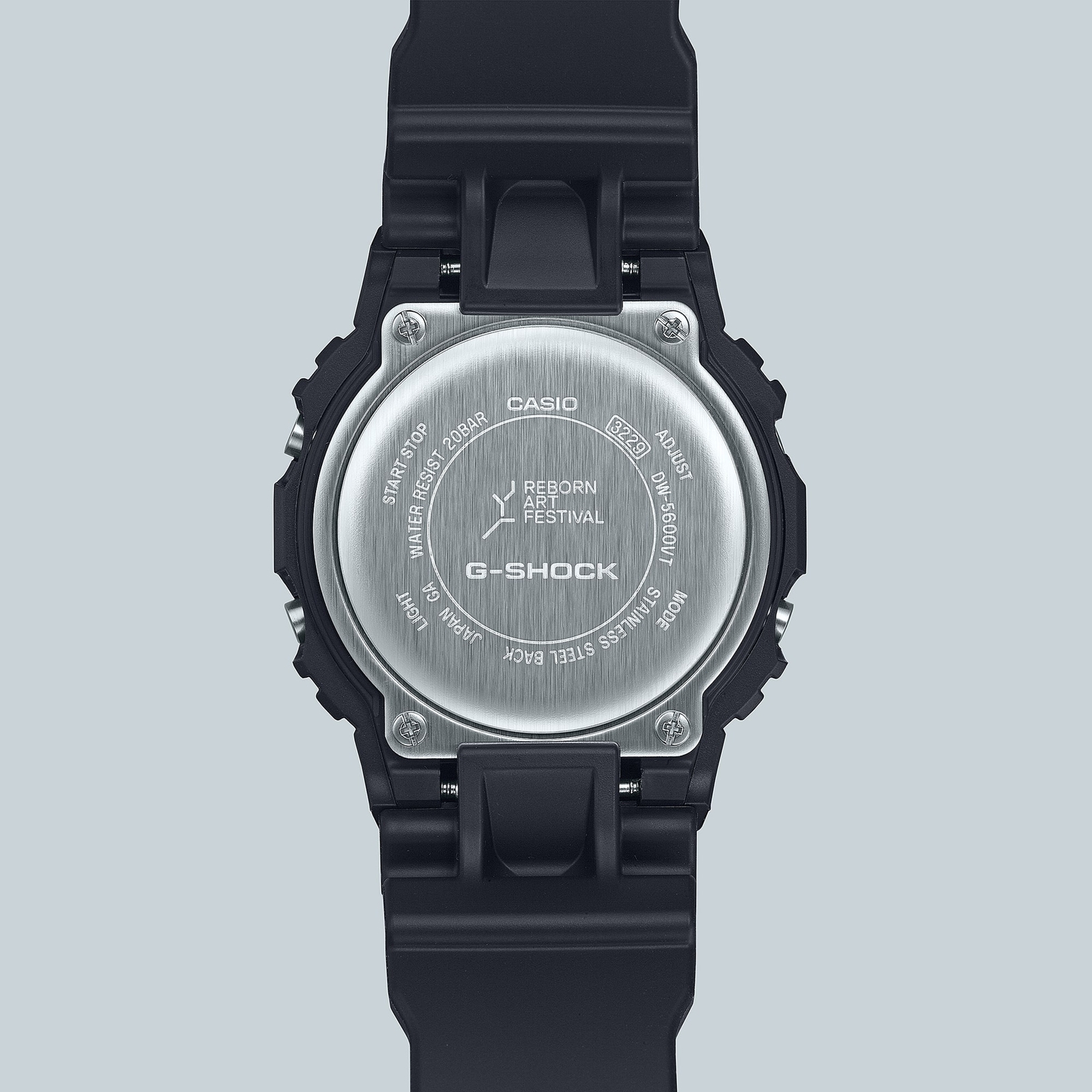 CASIO G-SHOCK DW-5600RF24-1JR Reborn Art Festival x FISHERMAN JAPAN Watch 42.8mm