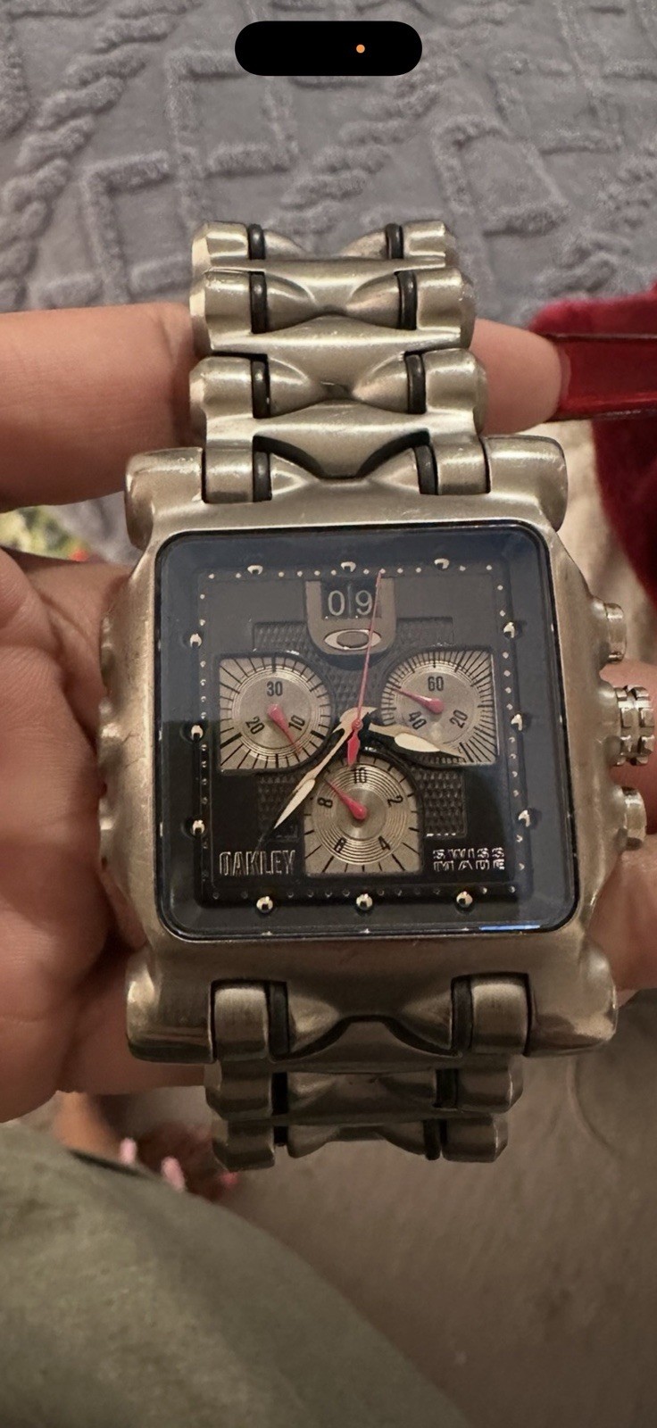 oakley swiss made watch