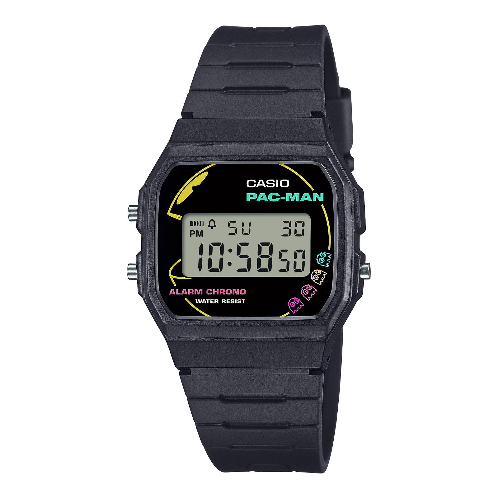 CASIO F-91WPC-1A Classic Digital Watch PACMAN Collaboration Limited Edition