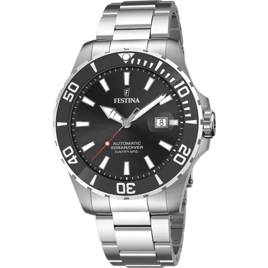 Festina Automatic F205314 Stainless Steel Mechanical (Automatic) Dial Watch 43mm
