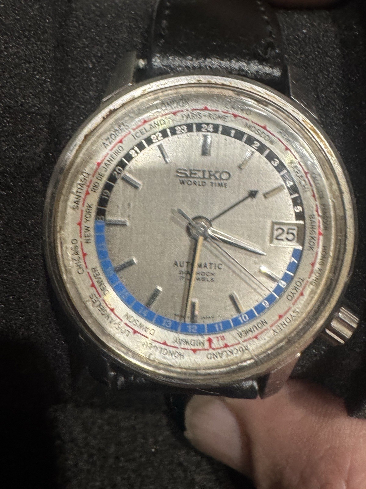 Vintage 1964 Seiko World Time 6217-7000 (Tokyo Olympics Edition) Running