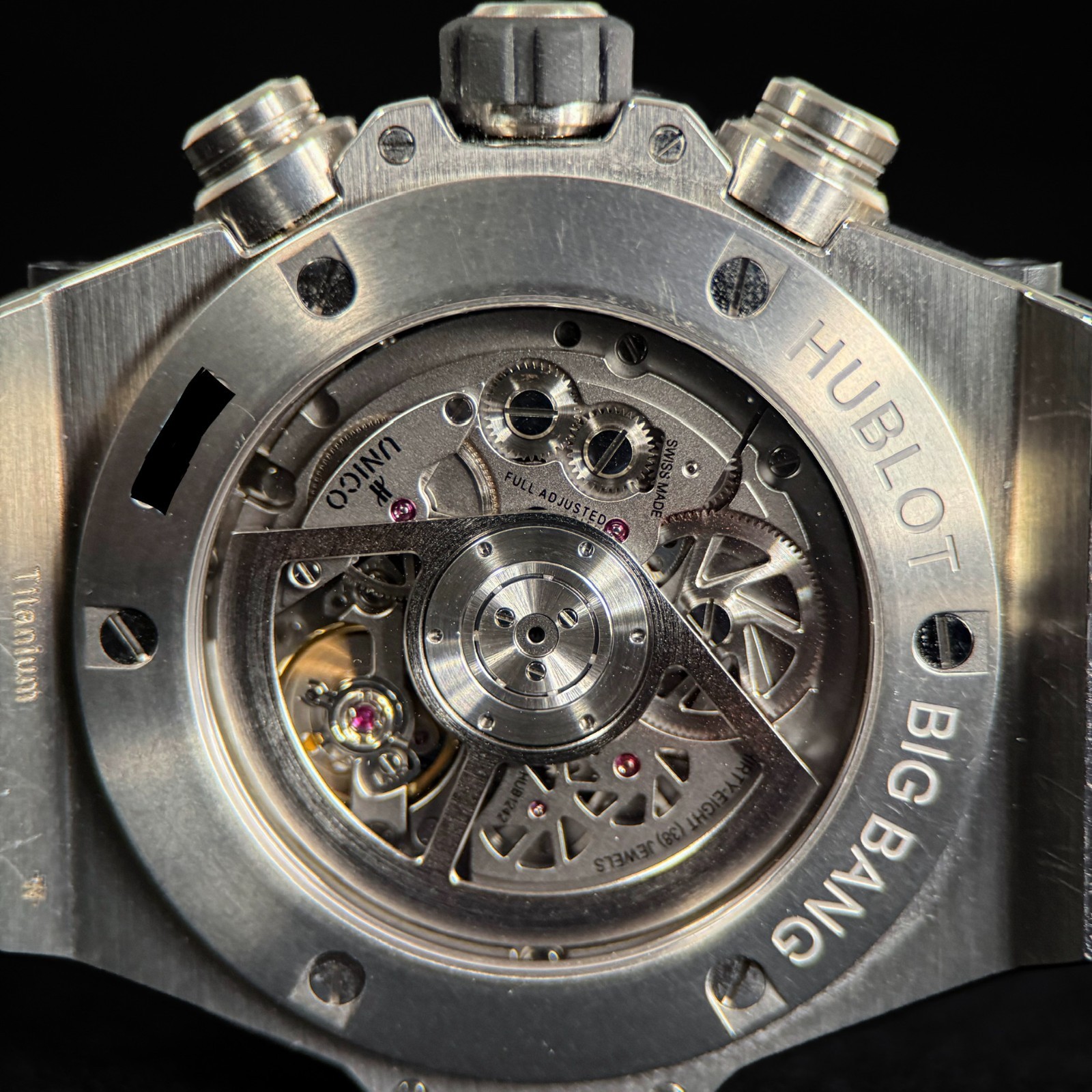 Hublot Big Bang Unico 45mm Titanium Ceramic Skeleton 411.NM.1170.RX Full Set