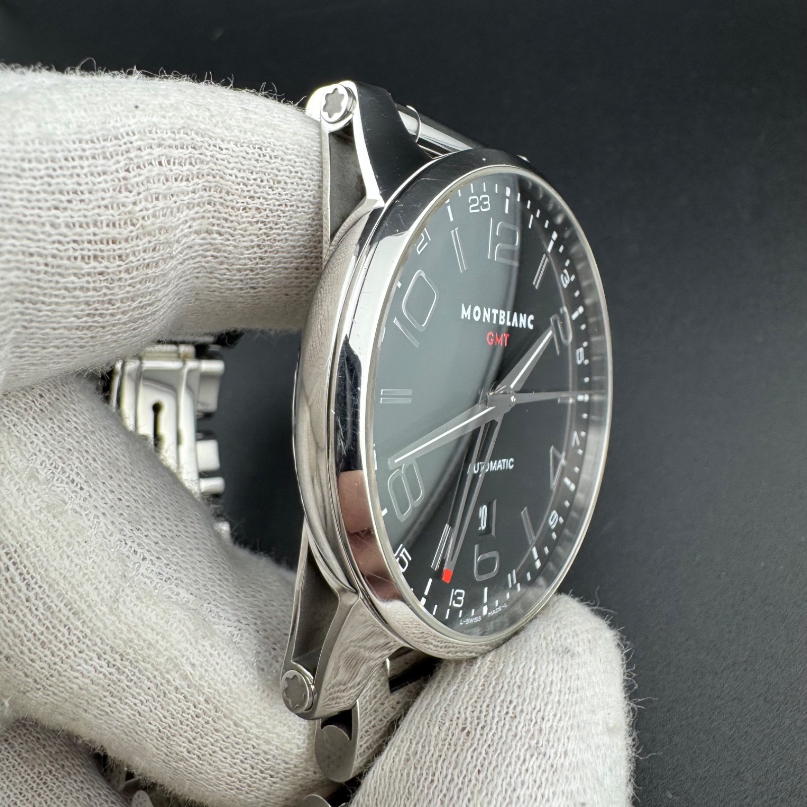 MONTBLANC TimeWalker GMT REF 7081 42mm Automatic Watch NO TARIFF
