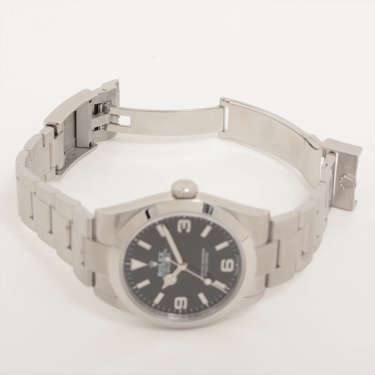 Rolex Explorer 40 224270 SS SS AT black dial 1 Extra Link
