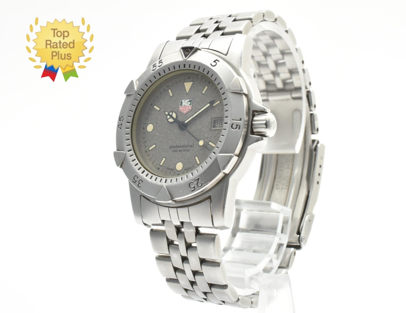 READ TAG Heuer 1500 Series Professional 959.713G Granite Dial Quartz Men’s Watch