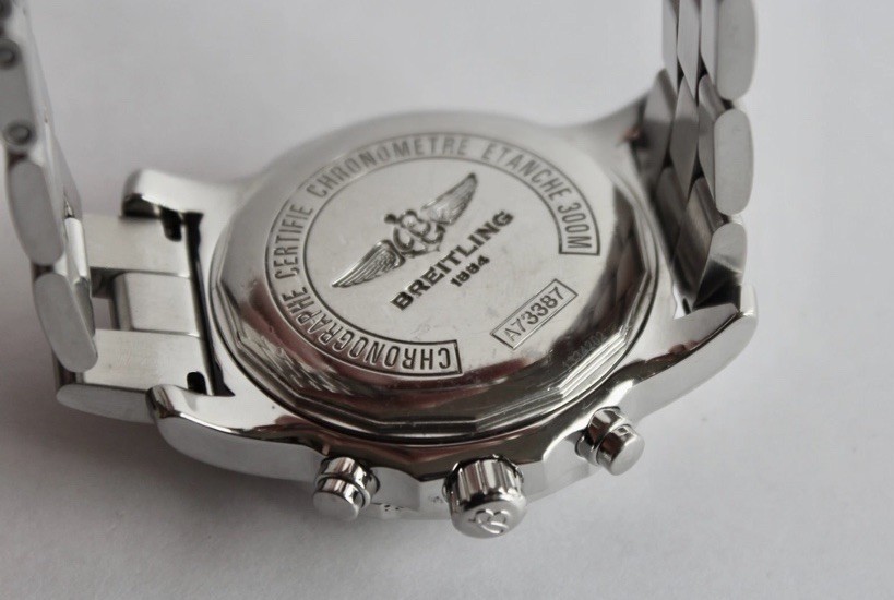 breitling mens watch A73387 COLT CHRONOGRAPH Il 44mm, WHITE PANDA DIAL, RARE