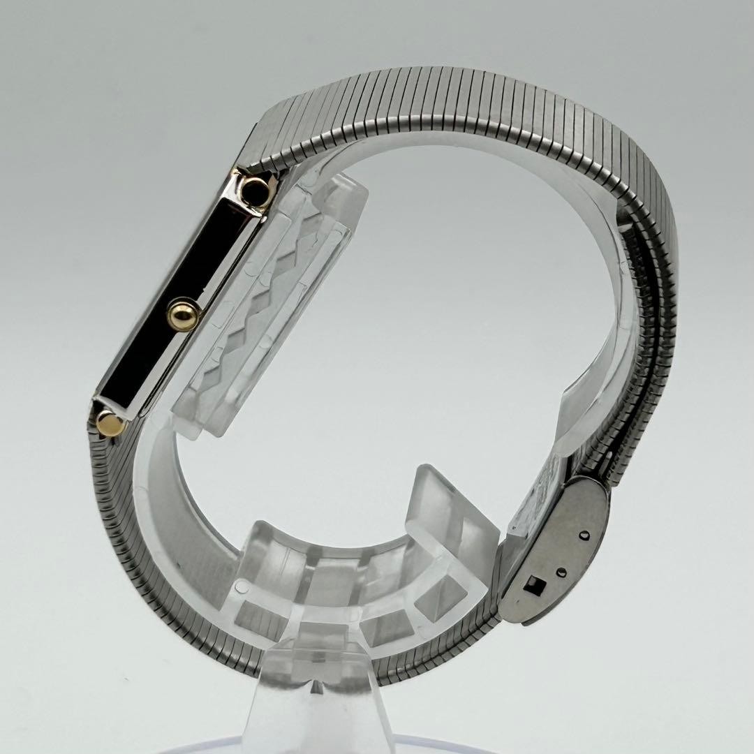 SEIKO 5P31-5A80 Rectangular Quartz Dress Watch