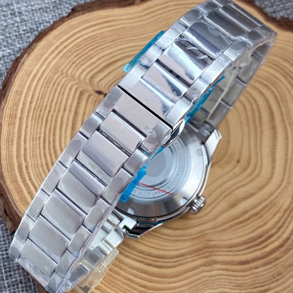 Vintage Japan NH35A Dive Men Watch Lume 200M Waterproof Sapphire Steel Bracelet