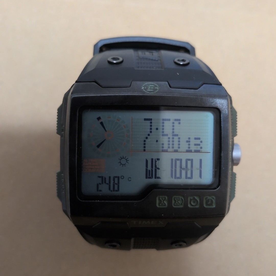 TIMEX Expedition WS4 Multi-Sensor Digital Adventure Watch Archive Rare used JPN