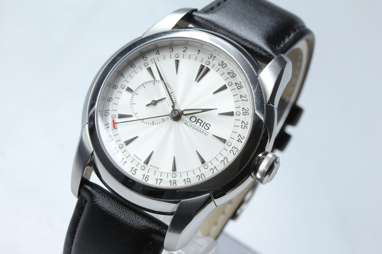 ORIS Artelier 7545 Silver Dial Automatic Small Second Men’s Watch 44mm Exc+5 JP