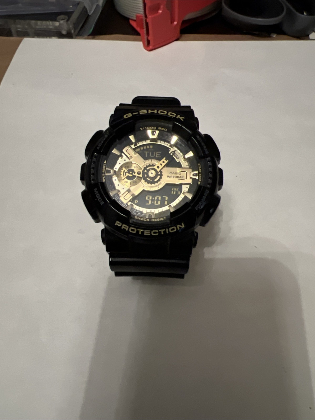 G-Shock Protection 1/1000 Sec Shock Resist Watch