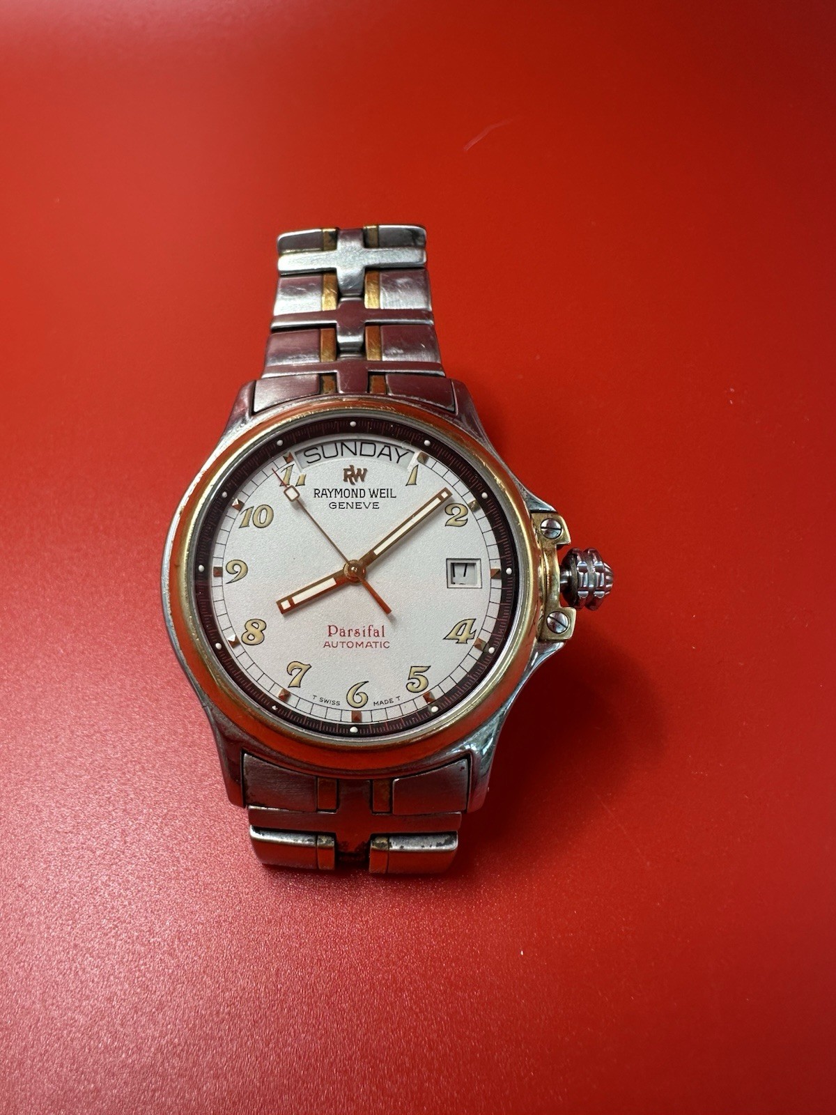 Raymond Weil Parsifal Two-Tone Day-Date Watch