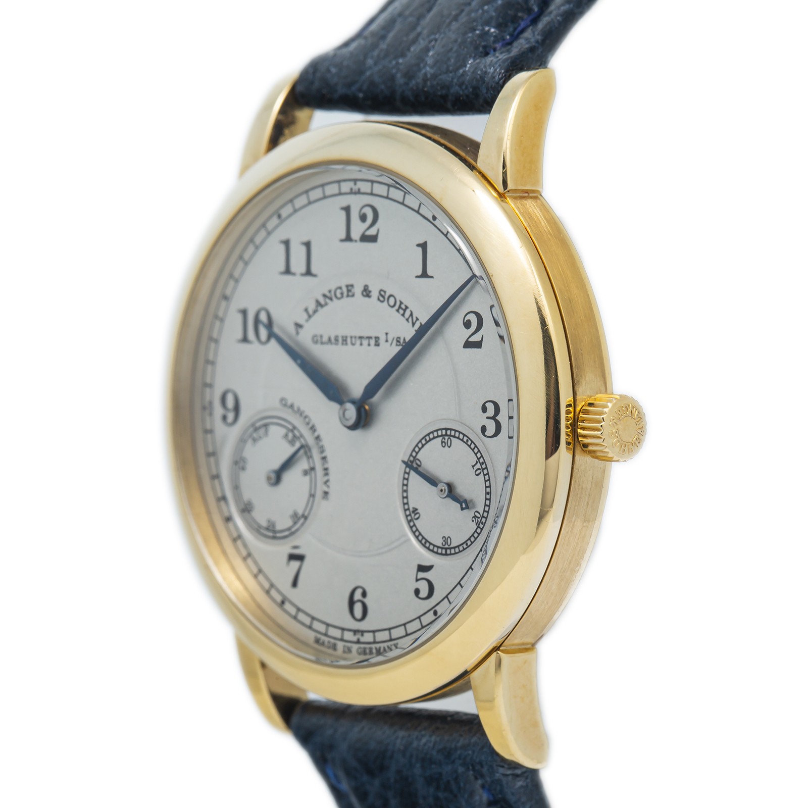 A.Lange & Sohne 221.021 1815 Up Down W/Archives18k Yellow Gold Manual Watch 36mm