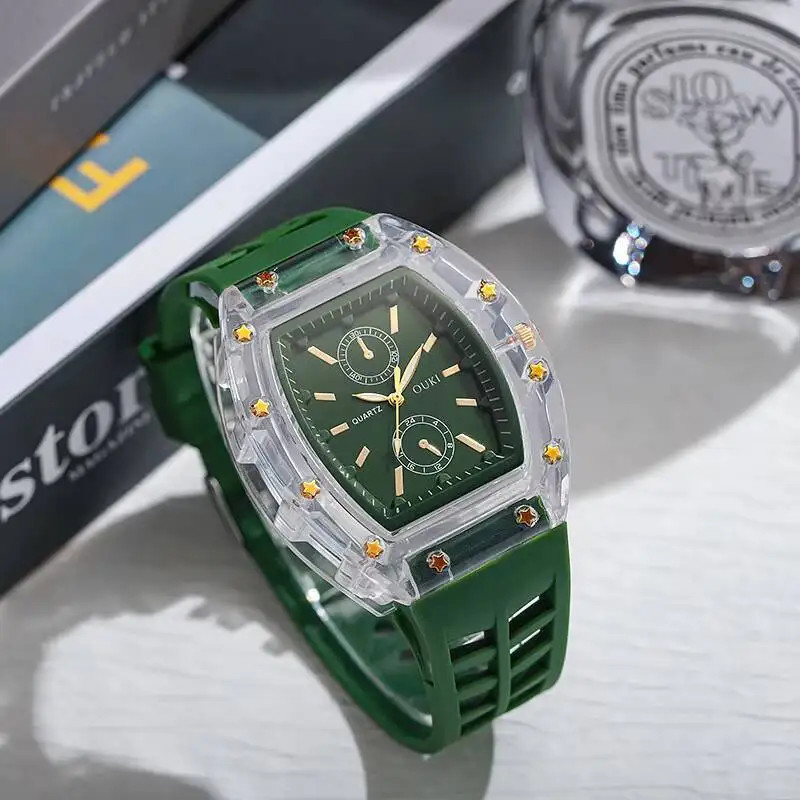 Fashion Women Watches Casual Silicone Strap Analog Quartz Watch for Girls