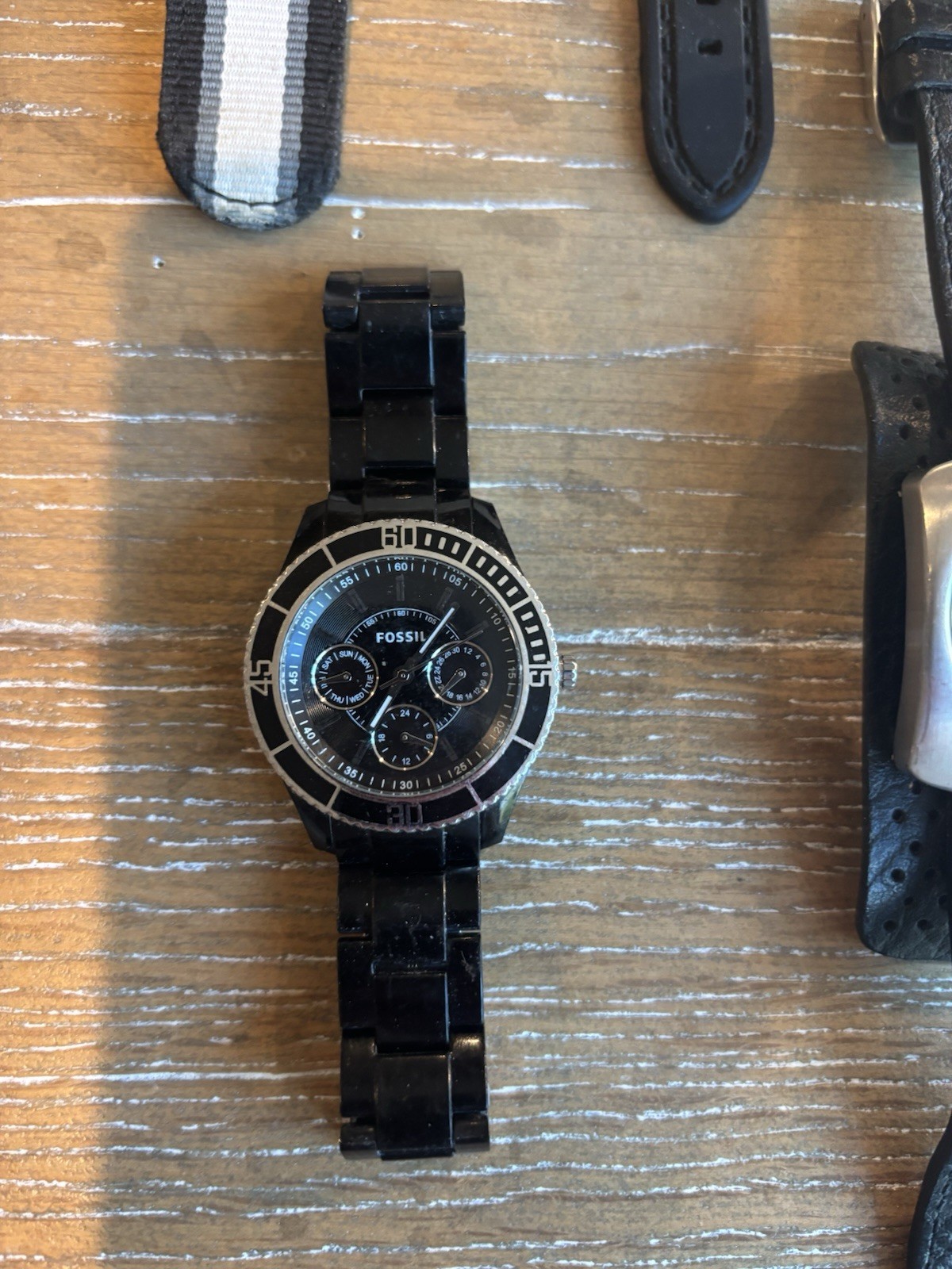 Lot of 10 Various Mens Watches | New Batteries Installed | Fossil, Diesel, Etc..