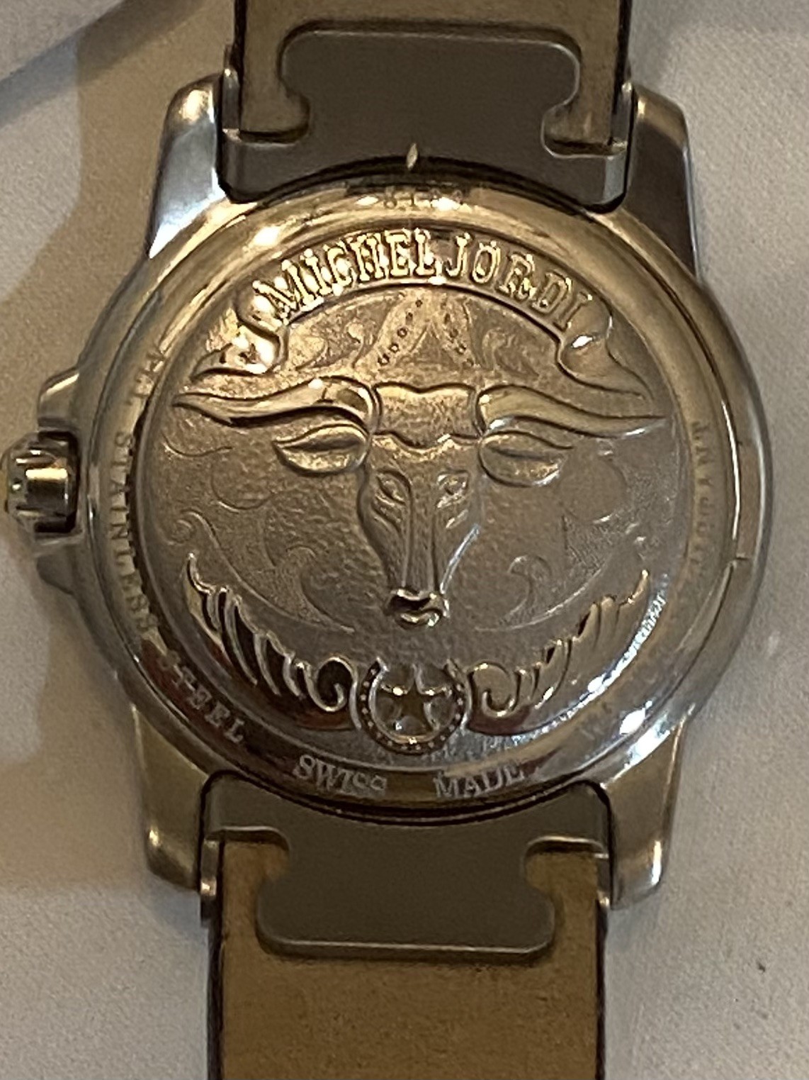 Michel Jordi Special edition Professional bull rider NOS watch.